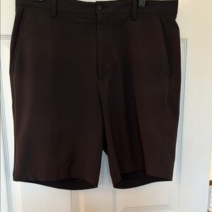 Men's Brown Performance Shorts
